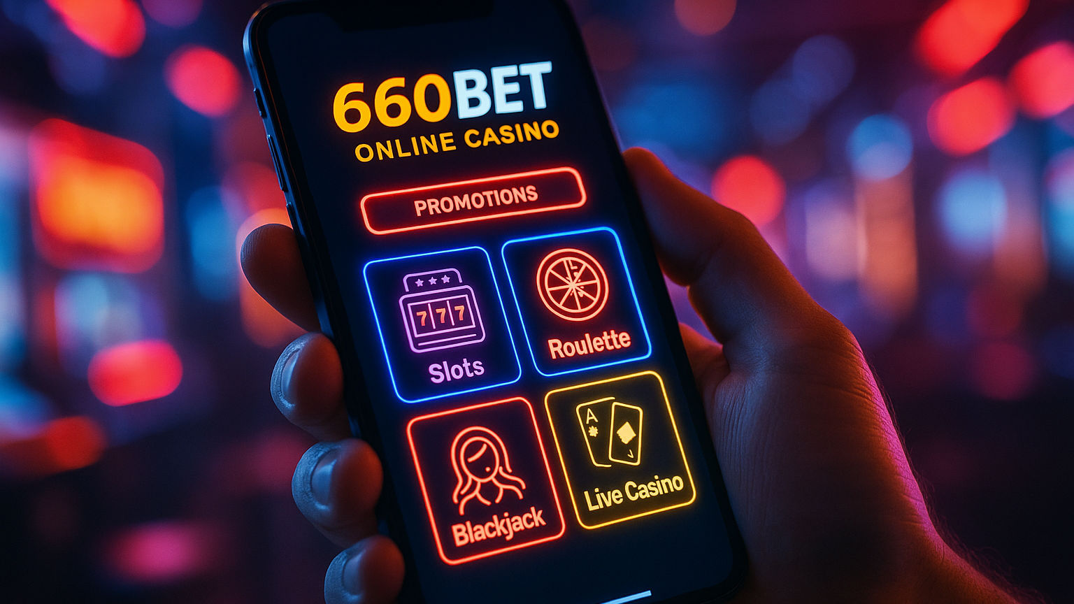 Baixar o 660BET Cassino App