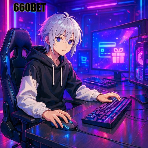 Imagem promocional da 660BET mostrando a plataforma e suas vantagens