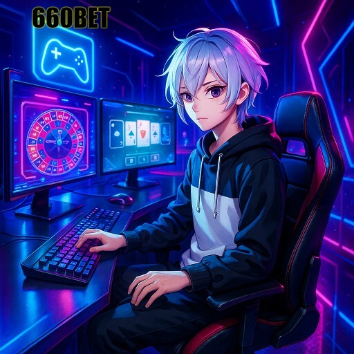 Imagem promocional da 660BET mostrando a plataforma e suas vantagens