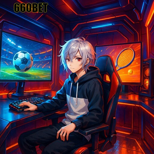 Imagem promocional da 660BET mostrando a plataforma e suas vantagens