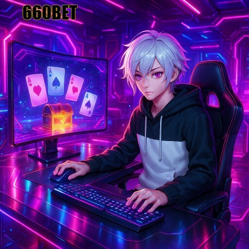 Imagem promocional da 660BET mostrando a plataforma e suas vantagens